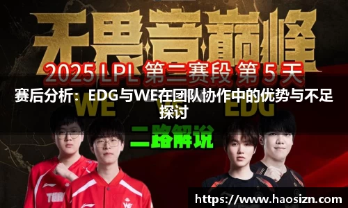 赛后分析：EDG与WE在团队协作中的优势与不足探讨